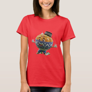 Camiseta Uzbekistan Plov Food Soccer Mascot - Group K