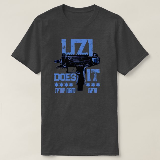 CAMISETA UZI LO HACE (Diseño del anverso)