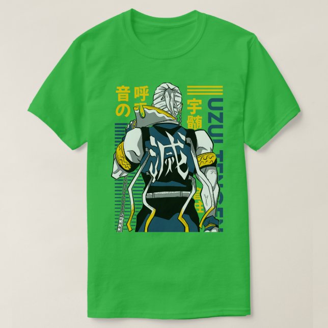 Camiseta Uzui Tengen l Demon slayer anime (Diseño del anverso)