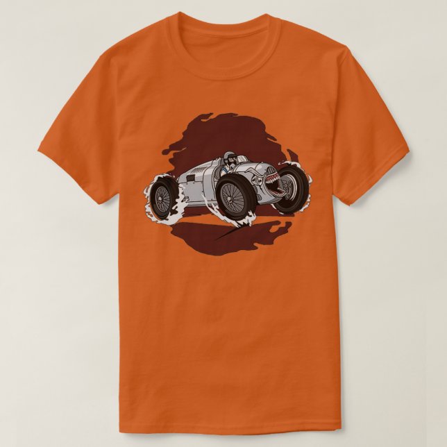 Camiseta V16 Montster Car (Diseño del anverso)