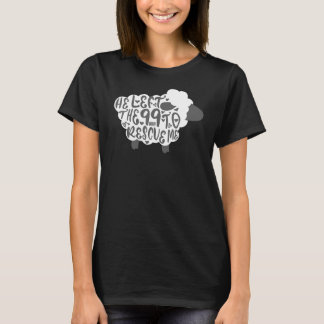 Camiseta V1 Dejó El Verso De La Biblia Cristiana De Las 99