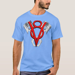Camiseta V8 Motor coche americano músculo