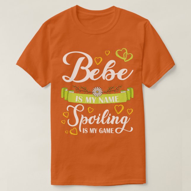 Camiseta V9Shop Feliz Día de la Madre Bebe (Diseño del anverso)