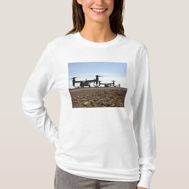 Camiseta V-22 Avión Osprey tiltrotor (Anverso)