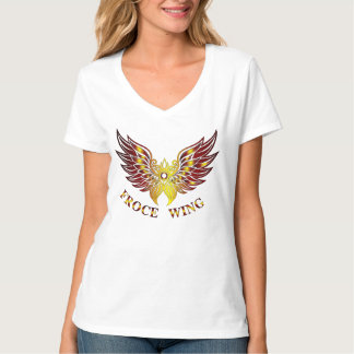Camiseta V de Mujeres Froce Wing