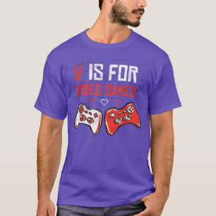 Camiseta V Es Para El Control De Videojuegos En Problemas D