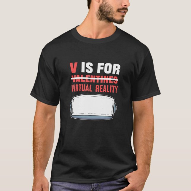 Camiseta V Es Para Gaming De Realidad Virtual Ga El día de  (Anverso)