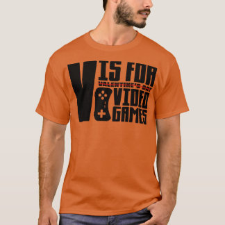 Camiseta V es para juegos de video 1