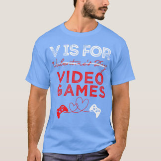 Camiseta V Es Para Regalos Familiares De San Valentín Para