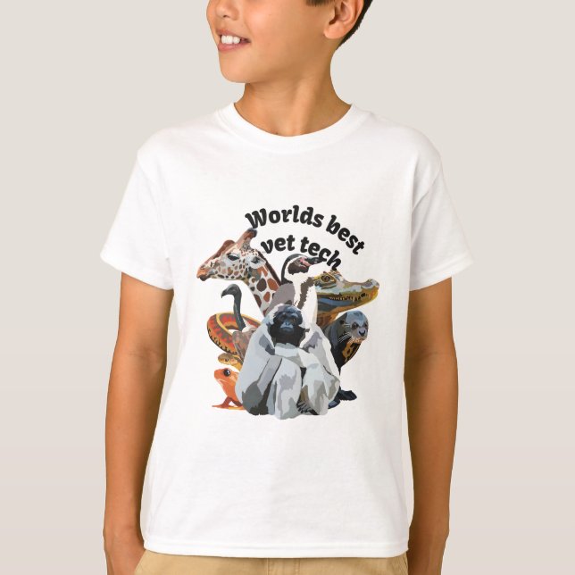 Camiseta V es para Vet Tech (La mejor tecnología de veterin (Anverso)
