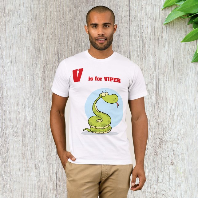 Camiseta V es para Viper Mens T-Shirt (Subido por el creador)