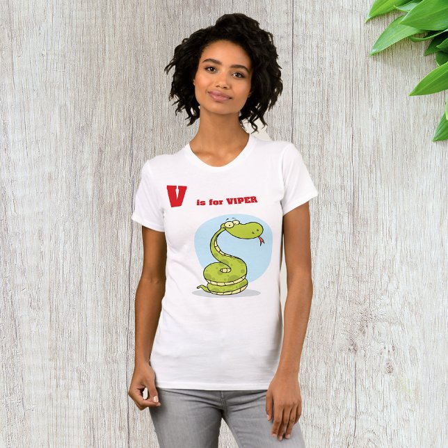 Camiseta V es para Viper Womens T-Shirt (Subido por el creador)