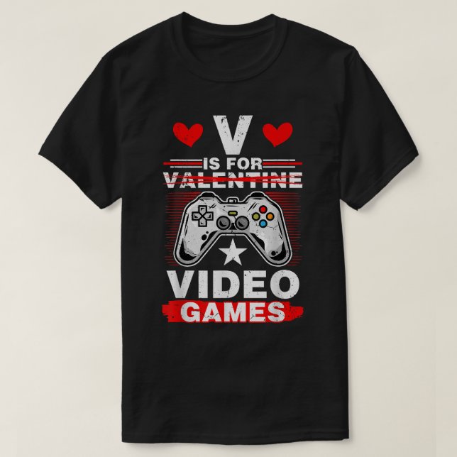 Camiseta V es para Viszla Divertido Día contra San Valentín (Diseño del anverso)