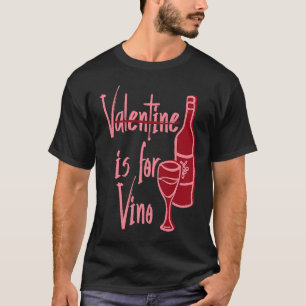 Camiseta V Es Señal De Botella De Vino Vino Es Mi Va