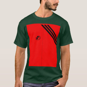 Camiseta V Gráfica Uniforme Visitante