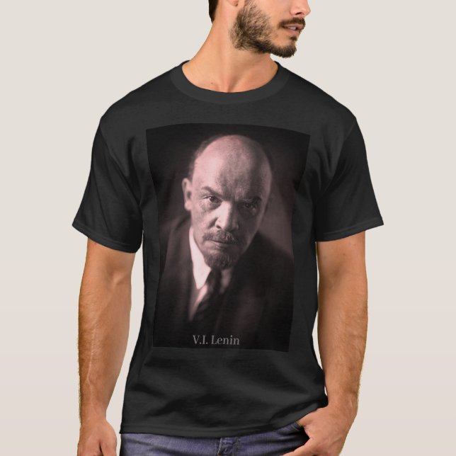 Camiseta V.I. Lenin - Jefe de la Unión Soviética (Anverso)