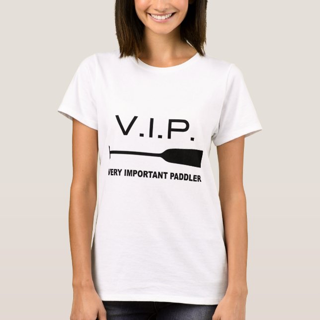 Camiseta V.I.P. Very Important Paddler (Anverso)