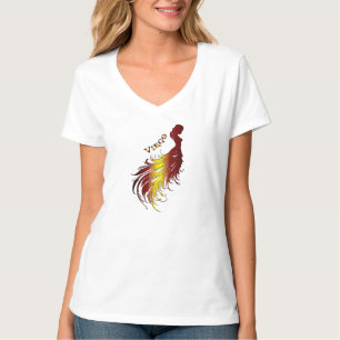 Camiseta V Mujer Zodíaco Virgo