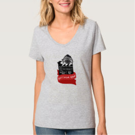 Camiseta V-Neck femenina nacional Keeshond 2026