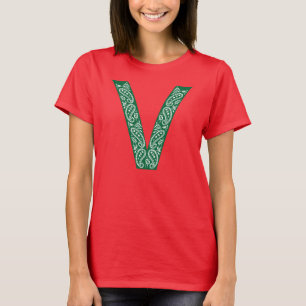 Camiseta V para el vegano