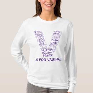 Camiseta V para la victoria de la vagina en Michigan