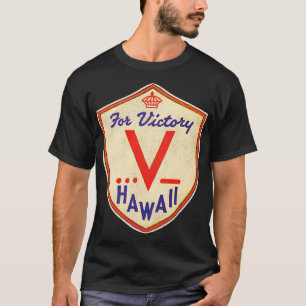 Camiseta V para la Victoria WII Hawaii Viaje de recuerdo