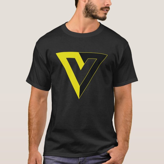 Camiseta V para Voluntaryist (Anverso)