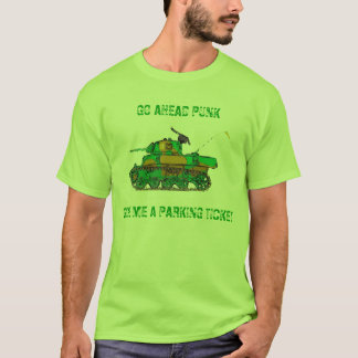 CAMISETA VA A CONTINUACIÓN EL PUNK, ME DA UNA MULTA DE