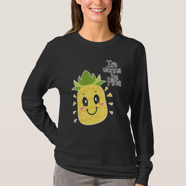 Camiseta Va A Ser Pine Pineapple Aloha Bebidas Hawaianas (Anverso)