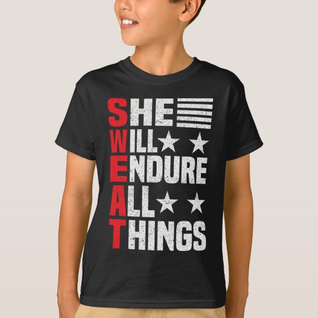 Camiseta Va A Soportar Todas Las Cosas (Anverso)