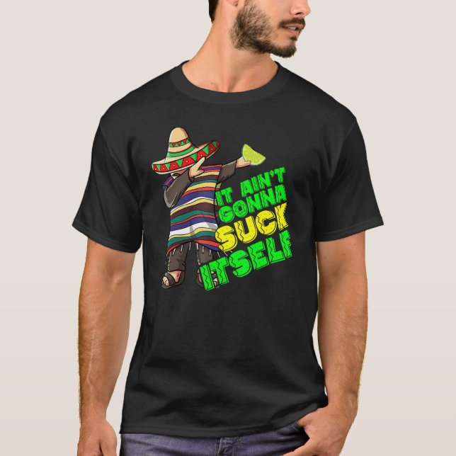 Camiseta Va A Suck Tequila Lime Cinco De Mamáes (Anverso)