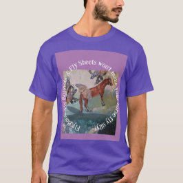 Camiseta va con el crochet funky fly bonnets