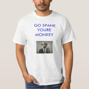 Camiseta Va el azote que usted es mono