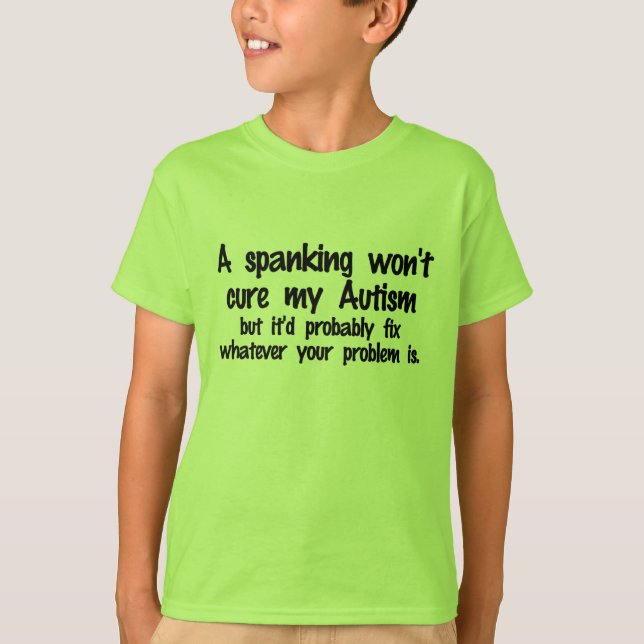 Camiseta Va el azote usted mismo (Anverso)