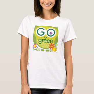 Camiseta Va el búho verde