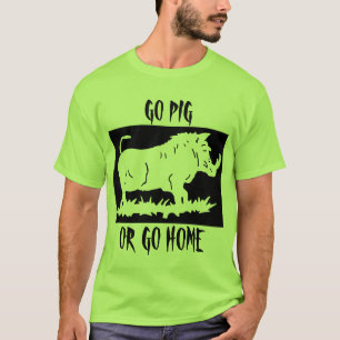 CAMISETA VA EL CERDO… O VA A CASA