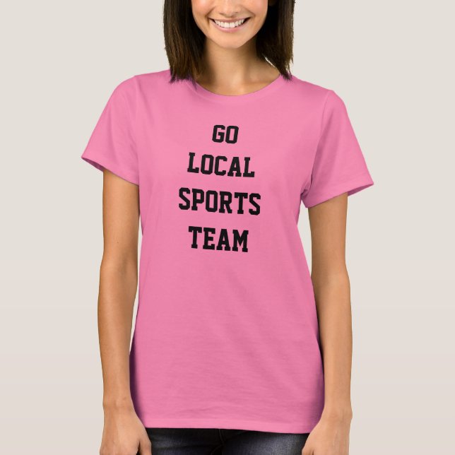 CAMISETA VA EL EQUIPO DE DEPORTES LOCAL (Anverso)