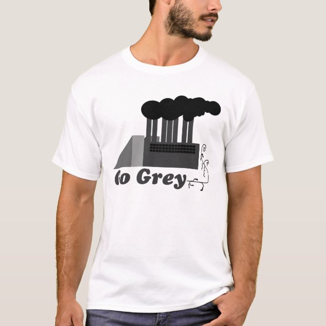 Camiseta ¡Va el gris! (Anverso)
