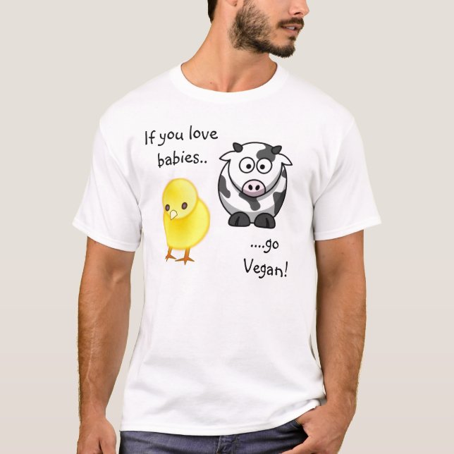 Camiseta ….¡va el vegano! (Anverso)