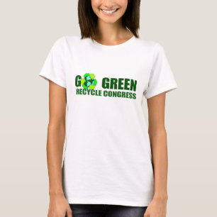 CAMISETA VA EL VERDE. RECICLE AL CONGRESO