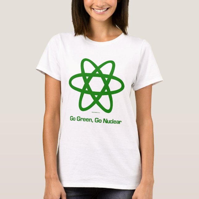 Camiseta Va el verde, va nuclear (Anverso)