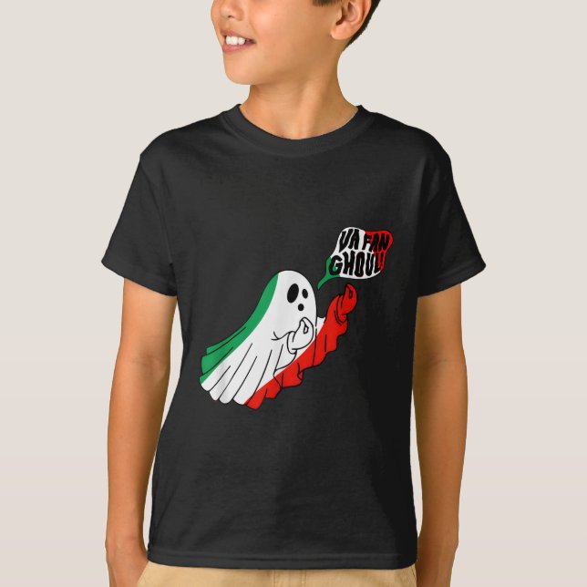 Camiseta Va Fan Ghoul For Men Women Italian Funny Halloween (Anverso)