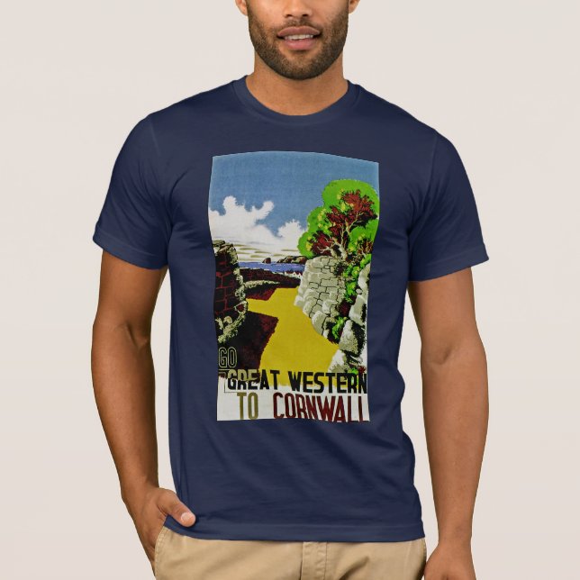 Camiseta Va Great Western a Cornualles (Anverso)
