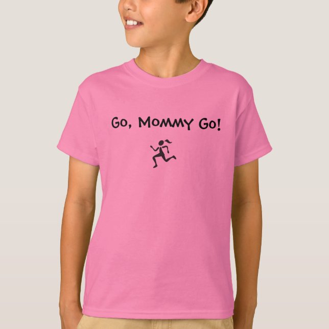 Camiseta ¡Va, la mamá va! (Anverso)