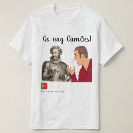 Camiseta Va la queja Camões - refrán portugués