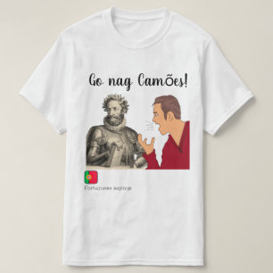 Camiseta Va la queja Camões - refrán portugués