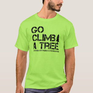Camiseta Va la subida un árbol