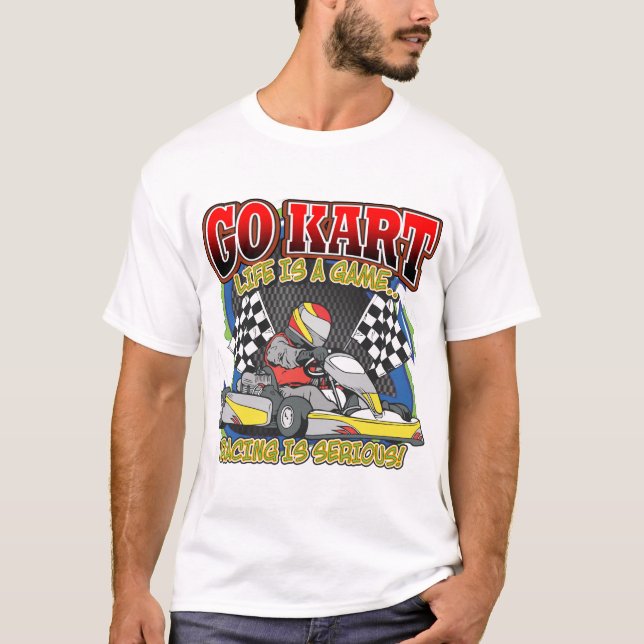 Camiseta Va la vida de Kart (Anverso)