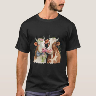 Camiseta Vaca Animal de Granja