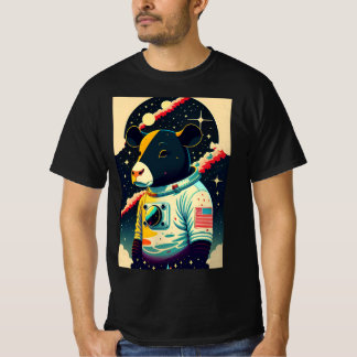 Camiseta Vaca astronauta